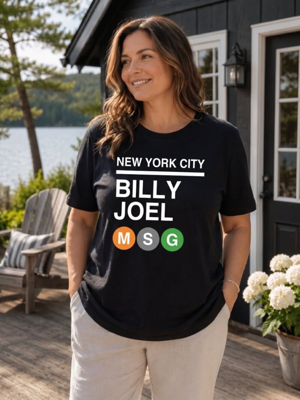 Ladies Billy Joel  band TShirt (2xl)